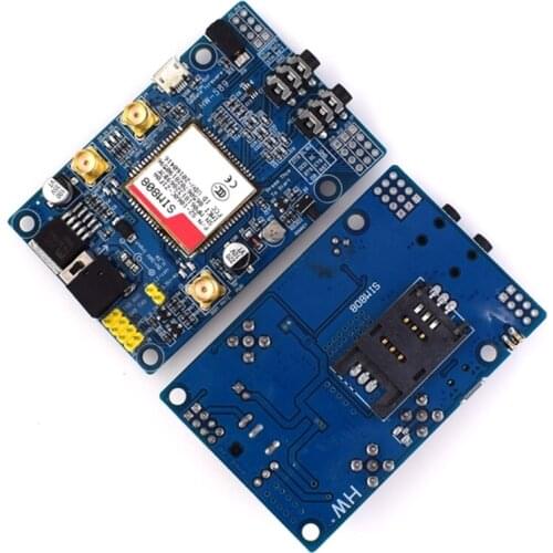 SIM808 Instead of SIM908 Module GSM GPRS GPS Development Board IPX SMA with GPS Antenna Available for Raspberry Pi
