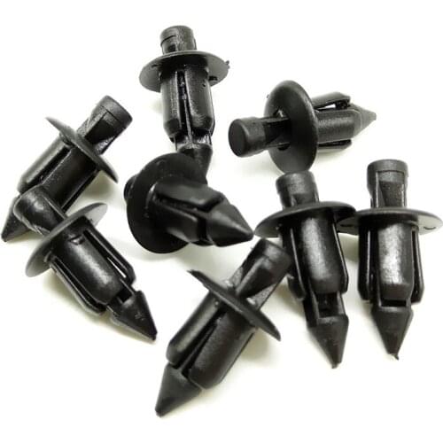 For Honda Fastener Clips Replacement 100pcs Set Kit Parts Plastic Motorcycle Rivet For Suzuki Kawasaki