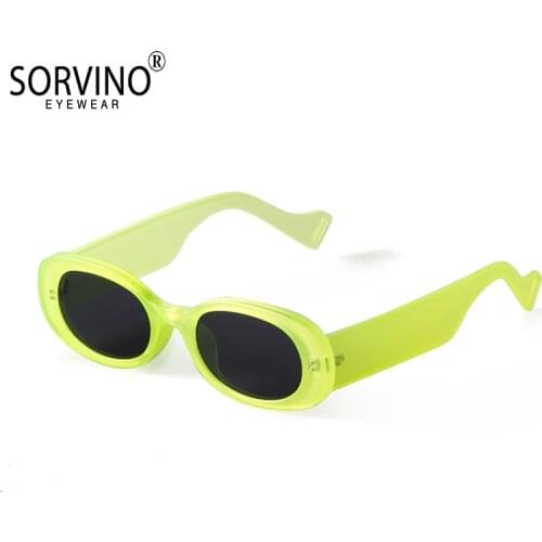 Fashion New Vintage Oval Sunglasses Women 2021 Retro Square Small Frame 90s Men Brand Designer Tortoise Shell Trendy Glasses Y8