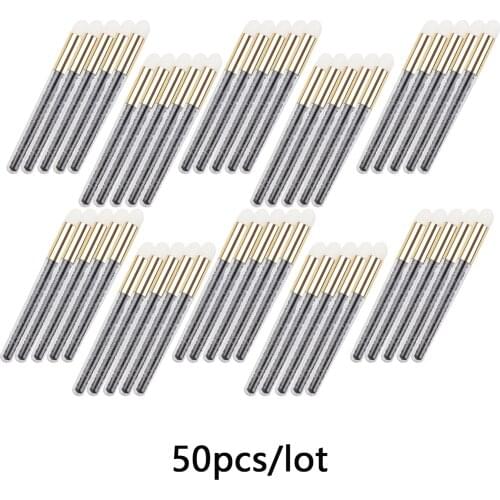 TDANCE 50pcs Professional Eyelash Cleaning Brush Nose Brushes Blackhead Multi-Function Makeup Lashes Cleanser Eyelash Extension