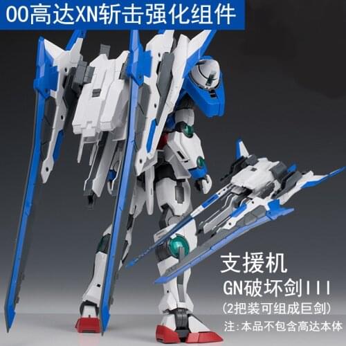 EW MG 1/100 Gundam 00R XN Enhanced module Assemble Model Kits Action Figures Plastic Model Toys