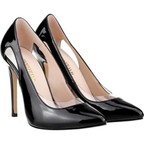 LOSLANDIFEN Fashion Sexy Hollow Pointed Toe High Heels Women Pumps Shoes New Spring Design Dress Wedding Thin Heel