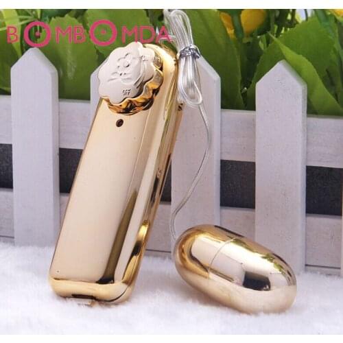 Plating Jump Eggs Womens Vibrating Tiaodan Shock Massage Stimulate Flirting Female Masturbation Sex Love Adult Toys O3