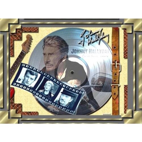 New Rock Singer Johnny Hallyday (Johnny Hallyday) Diamond Painting Cross Stitch Kit Diy Diamond Embroidery Home Decor Gifts