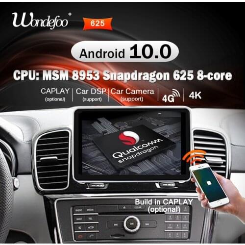 Android 10 car radio For Mercedes benz ML ML-Class W166 GL X166 car navigation multimedia player car stereo audio screen carplay