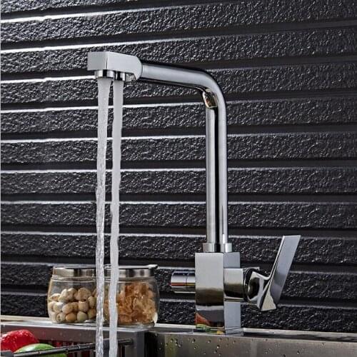 Free Shipping water tap Europe style brass chrome direct drink kitchen faucet swivel kitchen mixer tap,sink tap, kitchen tap