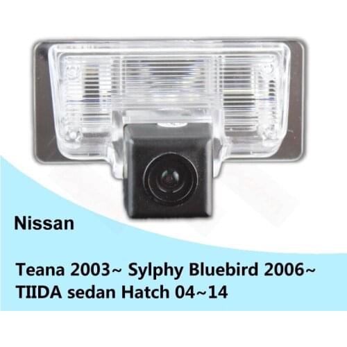 BOQUERON for Nissan Teana Sylphy Bluebird TIIDA sedan Hatch SONY Night Vision Car Reverse Backup Parking Rear View Camera HD CCD