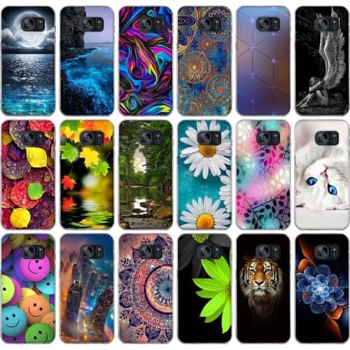 Case For Samsung Galaxy S7 Case Cover for Samsung Galaxy S5 S6 Case Silicon Cover for Samsung S7 S6 Edge S5 i9600 Cover bag