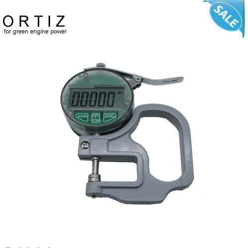 Genuine New digital display Electronic Digital Micrometer 0.001mm accuracy used for Shim Thickness mikrometre measurement