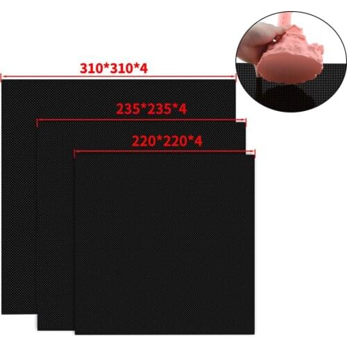 3D Printer Parts Lattice Glass Hot Bed Platform For 3D Printer Heated Bed Plate Suit For Mk2 Mk3 Hot Bed for Bluer Sapphire Plus