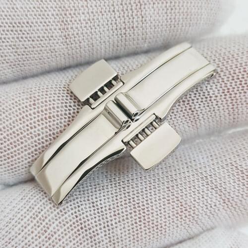 For Tissot 1853 T065430a Watchband Buckle Steel Belt Butterfly Double Snap-Fastener Starfish Watch Accessories Men