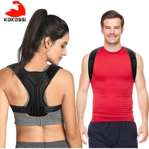 KoKossi 1Pcs Adjustable Posture Corrector Back Brace for Upper Back Shoulder Pain Relief Posture Trainer Spine Posture Brace