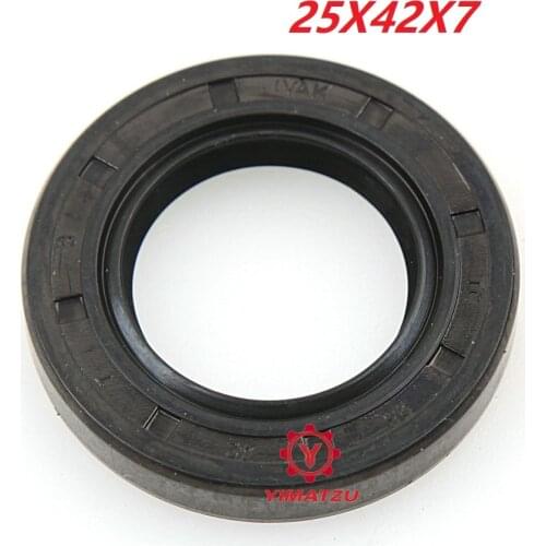 YP250 Engine Oil seal 25X42X7 for Majestey yp260 XINGYUE XY260 LH300 feishen FD300 300cc 250cc linhai atv quad engine oil screw