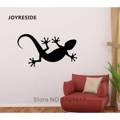 JOYRESIDE Reptile Animal Tropical Wall Lizard Decal Vinyl Sticker Decor Home Kids Room Bedroom Living Room Interior Mural A323