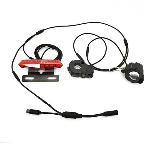 Bafang Mid-drive front and rear lights, support horn/turning light/braking light
