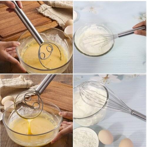 Plastic Wooden Bread Tools Bakery Scraper Egg Beater Mixer Dough Breads Scoring Blender Flour Whisk Stirring Rod