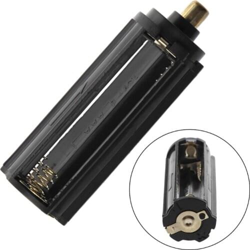 Cylindrical Type Plastic Battery Holder For 3x AAA To 18650 Battery Converter