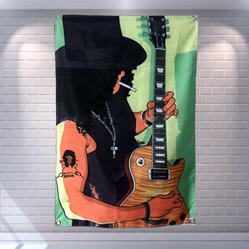 Rock Band Hip Hop Regga Poster Senior Art Waterproof Cloth Painting Large Flag Banner Tapestry Wall Stickers Mural Home Decor B2