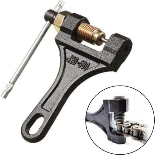 Motorcycle Chain Breaker Link Removal Splitter Motor Chain Cutter Riveting Tool 415-530