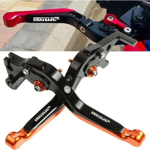 For 2014 2015 2016 690 Enduro R CNC folding handles handbrake Lever Motorcycle Adjustable Extendable Brake Clutch Levers