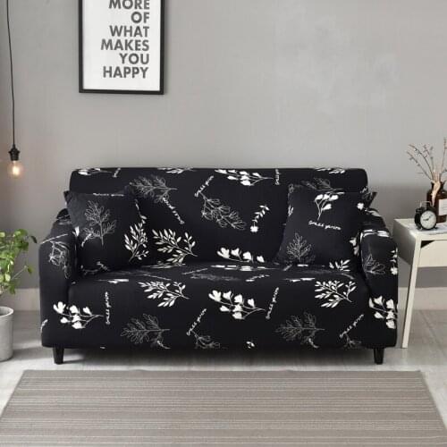 Printed universal sofa cover, elastic full package, European fabric combination sofa cover, sofa towel cover, simple
