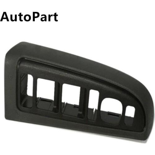 890 451 28 Drivers Power Window Master Switch Panel Bezel For Silverado Sierra Crew Cab 07 Classic Dark Trim Replaces 89045128