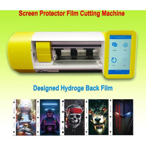 Auto Hydrogel Film Cutting Machine Mobile Phone Camera Front Back Glass Smart TPU Protective Sheet