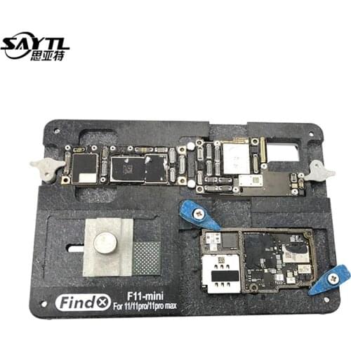 Precision PCB Fixture Holder Soldering Fixture Repair for iPhone 11 pro max Motherboard Repair Holder Soldering Rework Platform