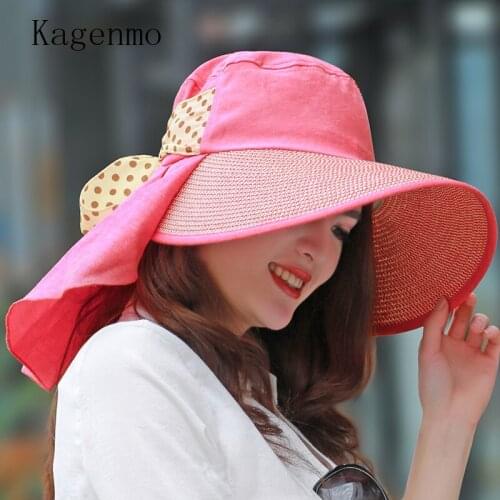 GBCNYIER Women's Wide-brimmed Hats