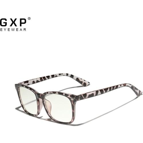 GXP 3 Pcs Pack Fashion TR90 Frame Blue Light Blocking Square Glasses Men Women Anti-Blue Light Radiation Protection UV400 Lens