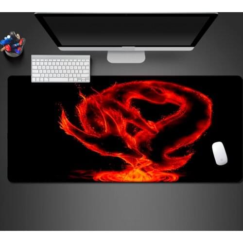 Hot Blood Red Dragon Domineering Mouse Pad High Quality Selling Fashion Non-Slip Natural Rubber Computer Game Pad Unique Mats