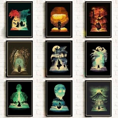 Movie Metal Plaque Magic Game Retro Tin Sign Art Poster Metal Plate Vintage Iron Painting Wall Sticker Decoration Bar Pub Club