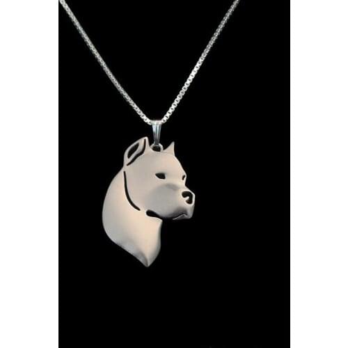 Trendy best gift Hollow Pet Pendant Dogo Argentino Necklace for women cute charm christmas gift fashion pretty jewelry