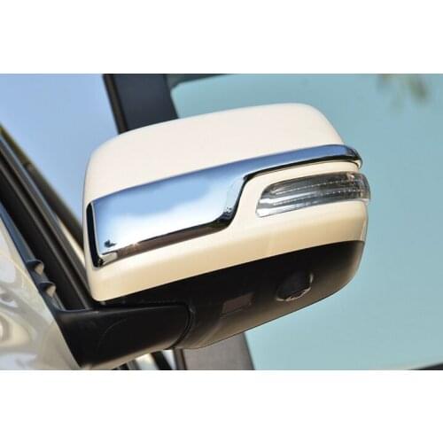2010-2016 Rear-View Side Mirror Cover Trim For toyota Land Cruiser Prado FJ 150 FJ150 Accessories 2pcs