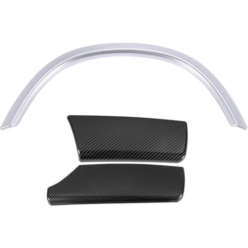 Steering Wheel Stripe for BMW 5 Series F10 520 525 2011-2015 & Armrest Box Protect Stickers for BMW F10 F18 2011-2017