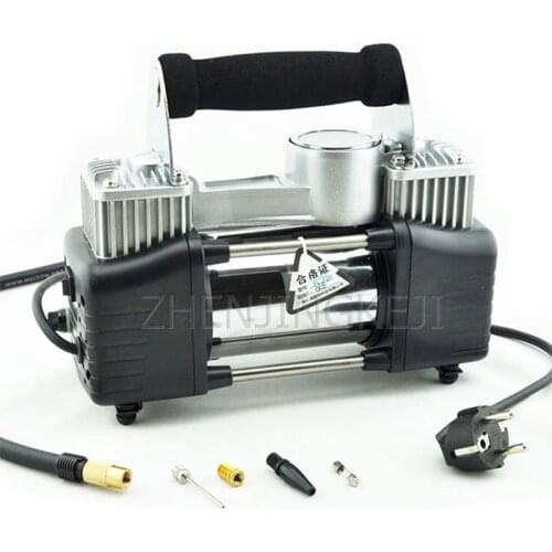 Portable Air Column Bag Air Pump Home Power Supply 220V Dedicated Car Tires Dual Cylinders Simultaneously Operating Small Tools