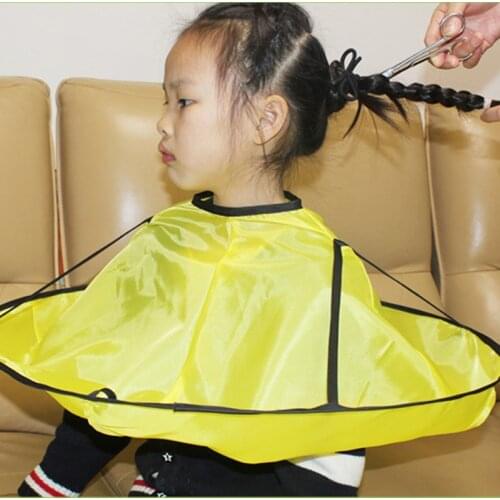 Salon Waterproof Kids Hair Cutting Cape Hairdresser Styling Cloak Haircut Hairdresser Gown Clothing Apron Barber Salon Styling