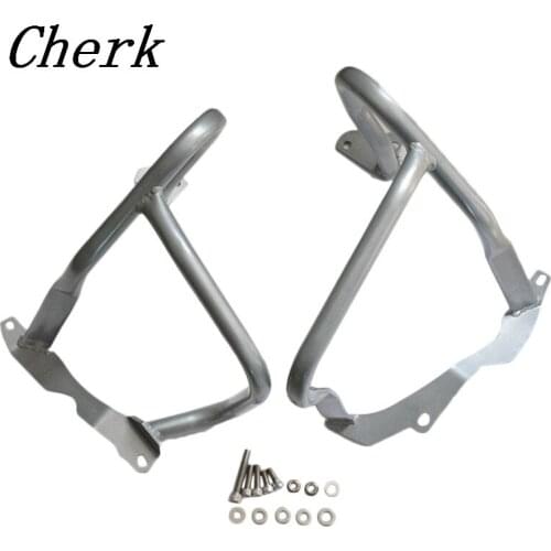 Sliver Motorcycle Front Engine Guard Highway Crash Bar Protection For BMW R1200RT 2014-2017 16 2015