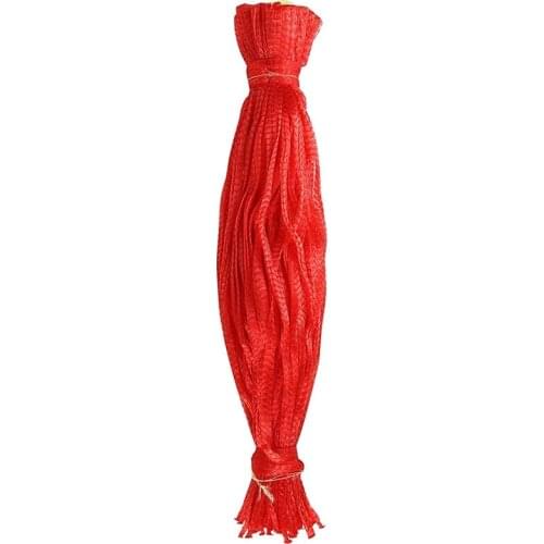 Watermelon Nets, 100 Pack 23.5 Inches Reusable Fruit Melon Net Bag for Produce Storage Mesh Potato Bags with Drawstring