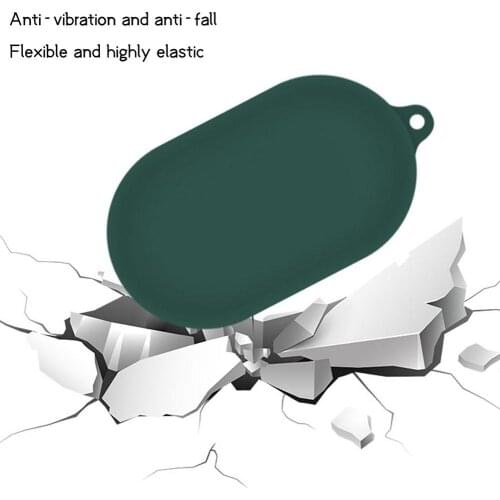 Silicone Protective Shell For OnePlus Buds Z TWS Headset Case Earphone Protector Cover Case With Keychain Earphones Accessories