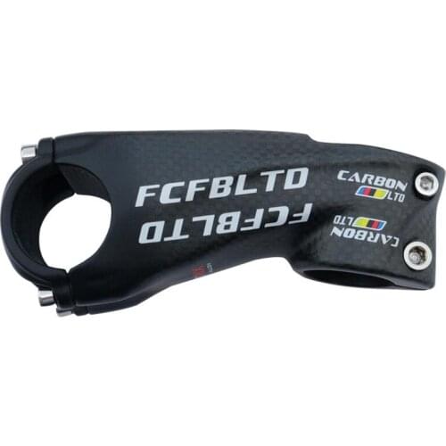 FCFB 3K matte carbon stem road mtb mountain bike bicycle stem 31.8 25.4 50--120 cycling bikeparts fork diameter 28.6mm