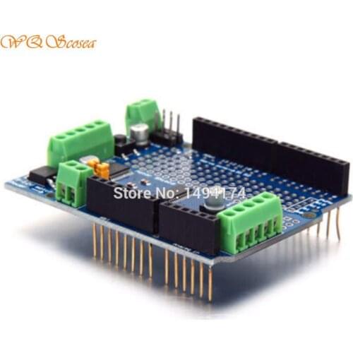 WQScosea Q8S-370 I2C TB6612 Motor PCA9685 Stepper Servo PWM Driver Shield V2 Motor Drive Controller Board For Arduino Robot