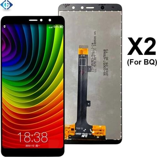 5.65'' LCD For BQ Aquaris X2 LCD Display Touch Screen Digitizer Assembly for BQ Aquaris X2 Pro Display Screen Complete