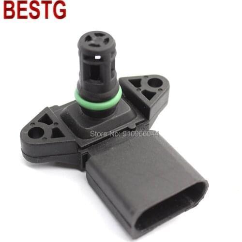 03D906051 03D906051A PW811648 5WK9693 5WK96826 Intake Pressure MAP Sensor For SKODA FABIA (6Y2 6Y5) Praktik 1.2 Y001