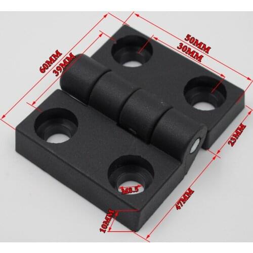 100pcs/packs 30*39*M8.5 ABS nylon plastic hinge profile or door window connector