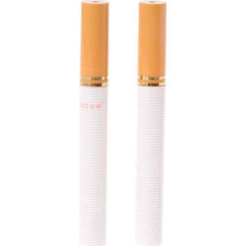 2pcs Cigarette Shaped Pill Box Case Toothpick Holders Container Organizer