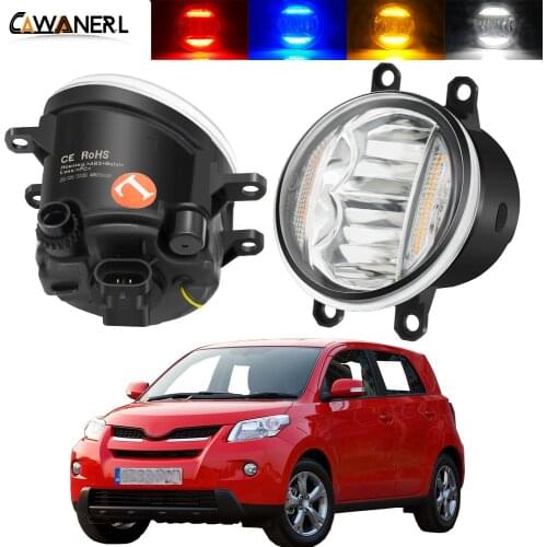 2in1 Function Fog Light + Daytime Running Lamp For Toyota Urban Cruiser 2009-2014 Car 30W LED Fog Light Assembly DRL 8000LM 12V