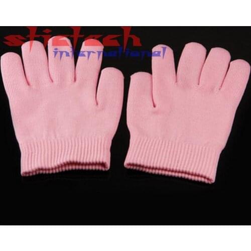 By dhl or ems 80 pieces ,4pcs/pack,Brand New Soft Spa Gel Gloves and Socks for bautiful hands Moisturize Soften Skin care