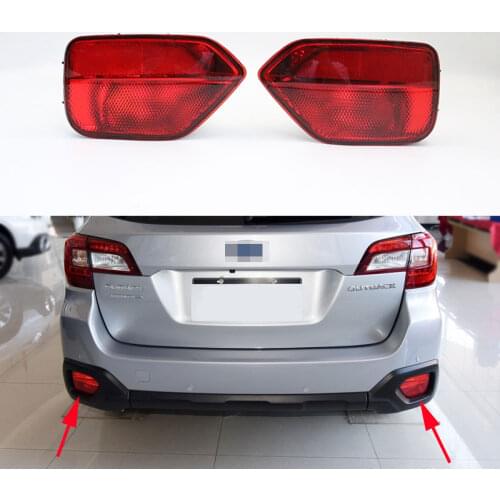 For Subaru Outback 2015 2016 2017 2018 XV Crosstrek Rear Bumper Fog Turn Signal Light Tail Reflector Stop Lamp