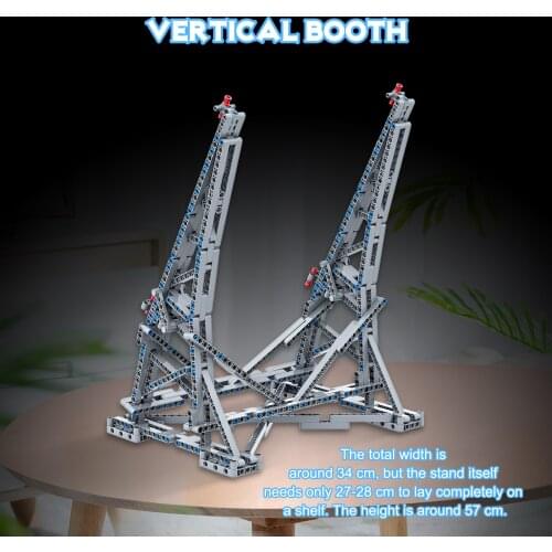 Effermans Vertical Stand For 05132/75192 Spacecraft Space Airship Base Ultimate Collectors Model Support Bracket Toy For Child